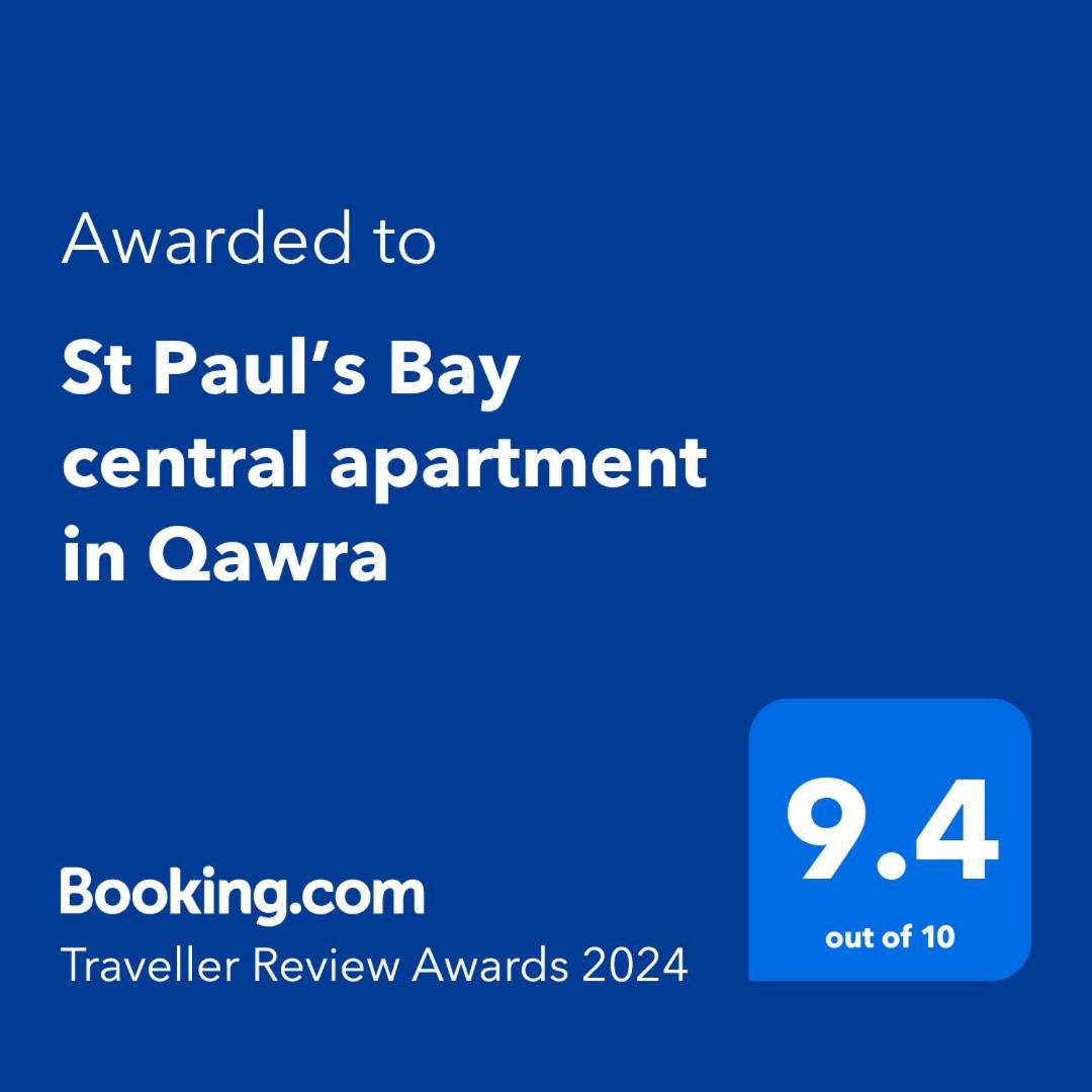 St Paul'S Bay Central Apartment In Qawra St. Paul's Bay Exterior foto